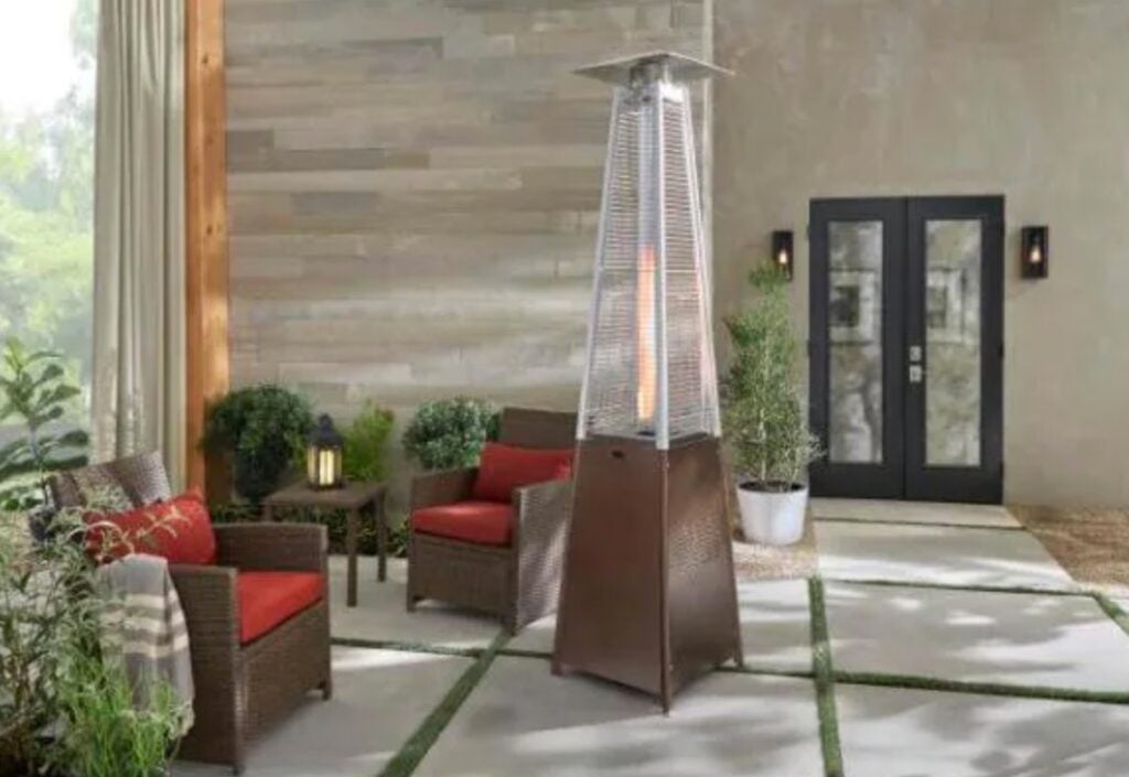 Hampton Bay Gold Gas Patio Heater