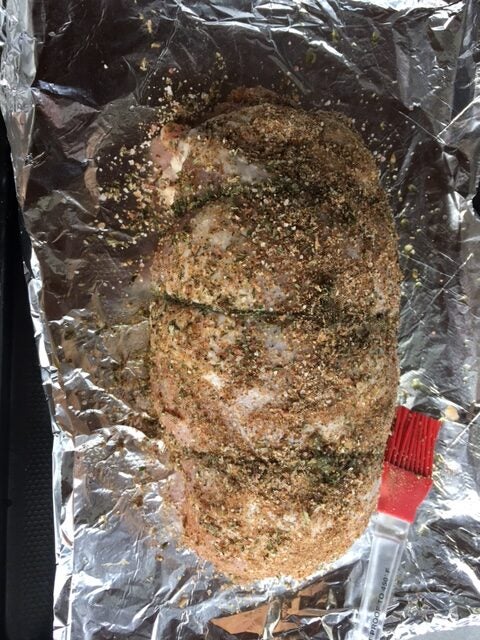 grilled stuffed turkey breast