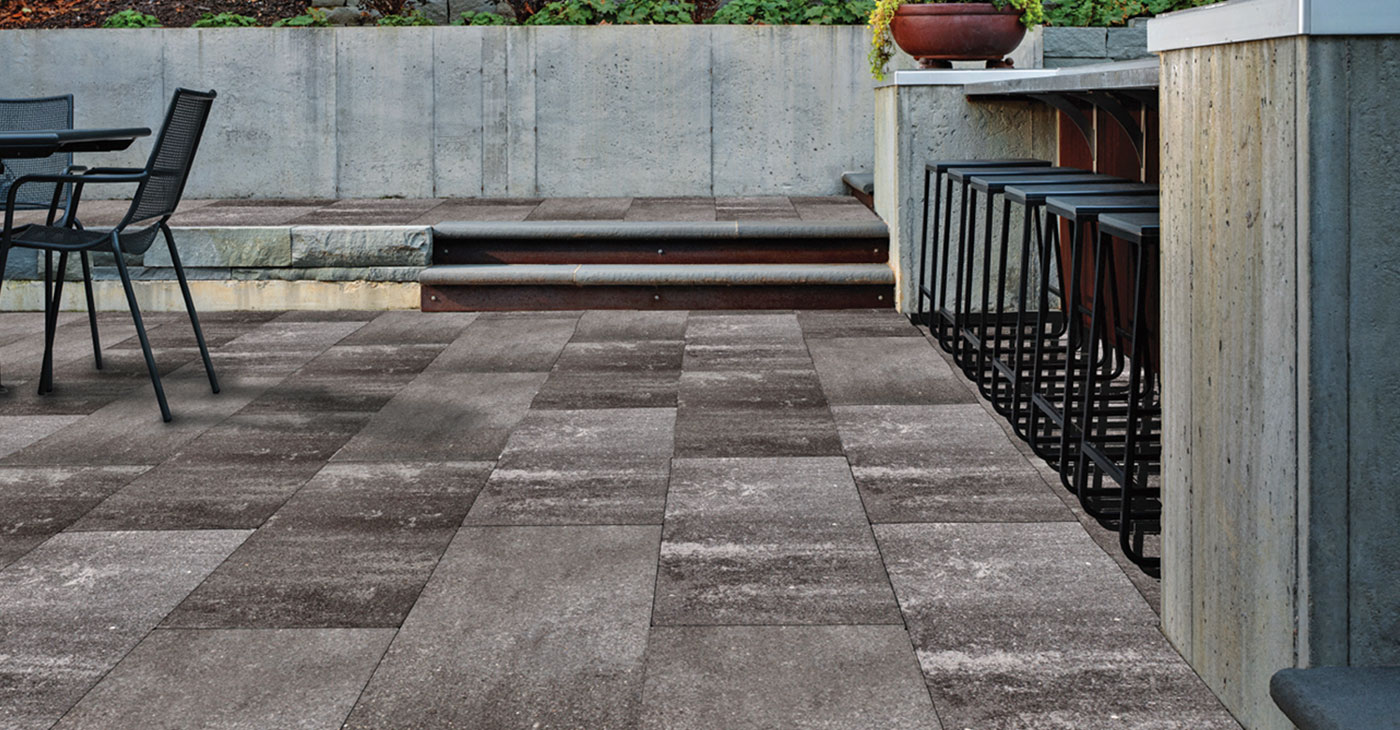 concrete backyard hardscapes in denver colorado