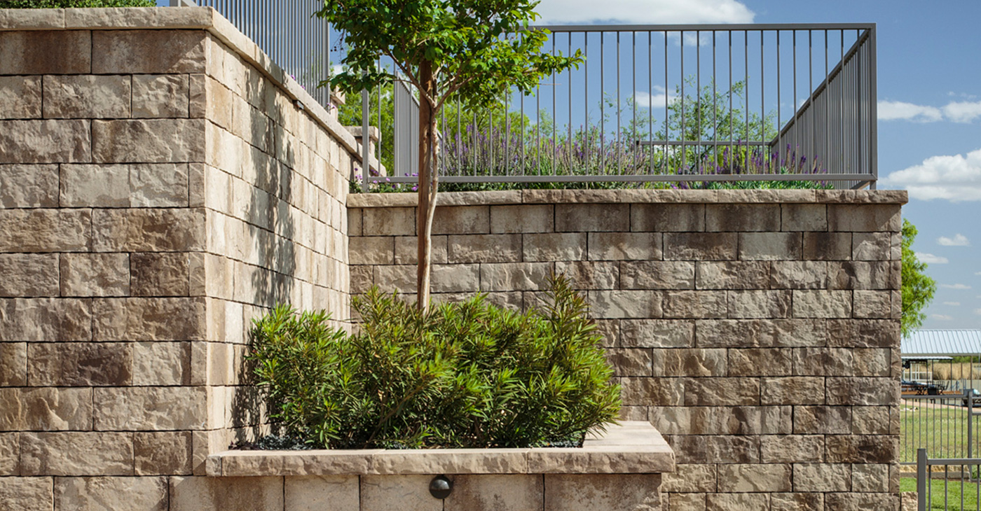 landscape concrete retaining walls in new orleans louisiana