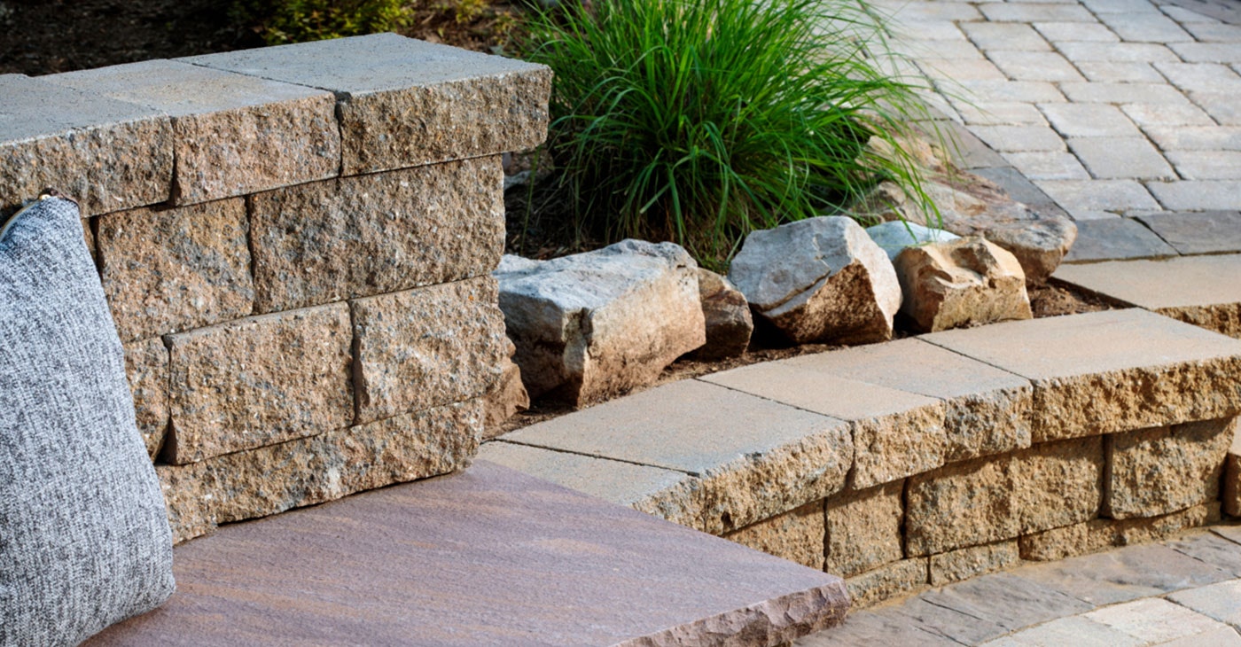 belgard retaining wall bricks in charlotte north carolina