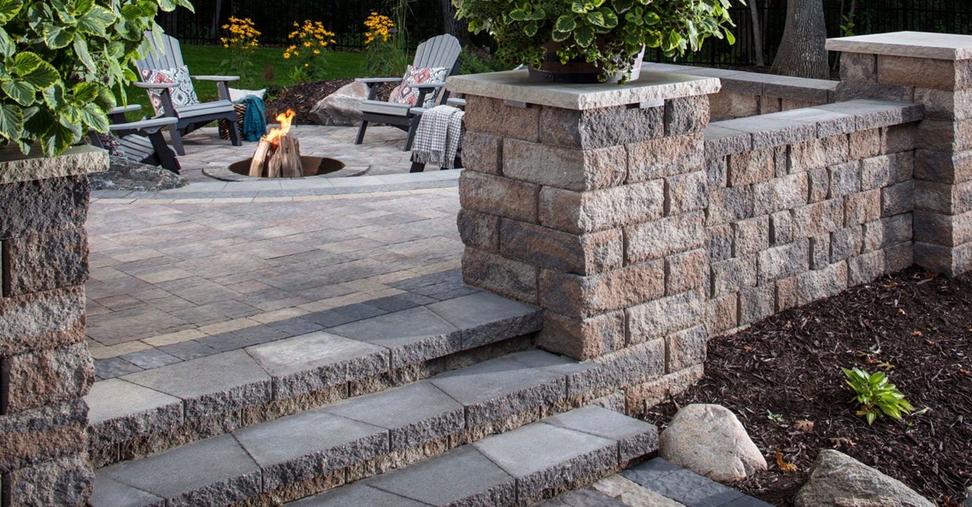 patio retaining wall bricks in orlando florida