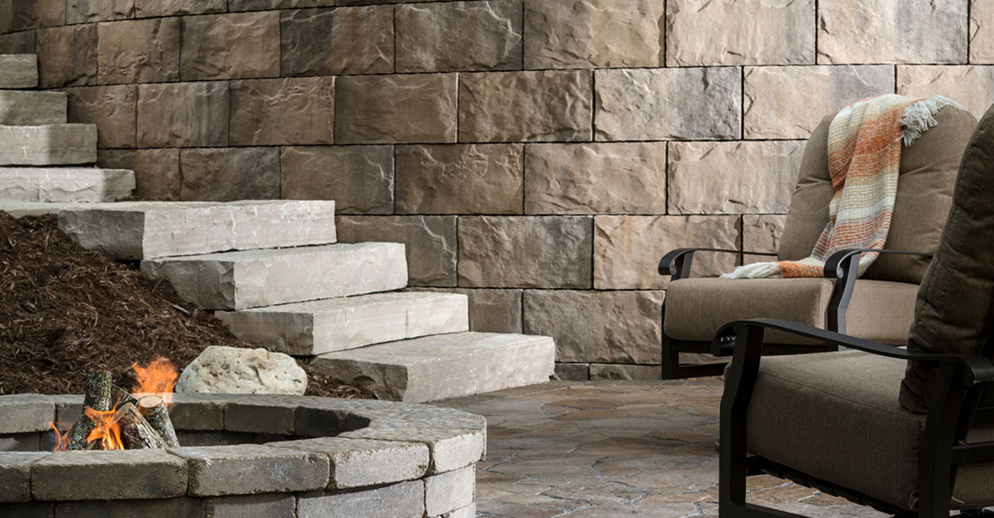 stone retaining wall installation in tucson arizona
