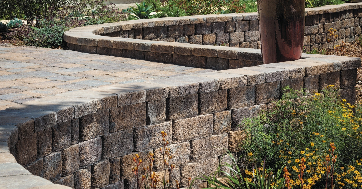 brick patio retaining walls in greenville south carolina