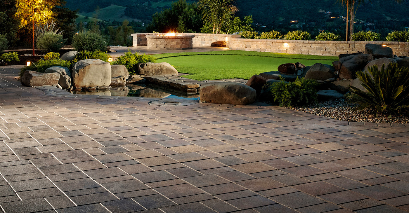 landscape patio brick pavers in raleigh north carolina
