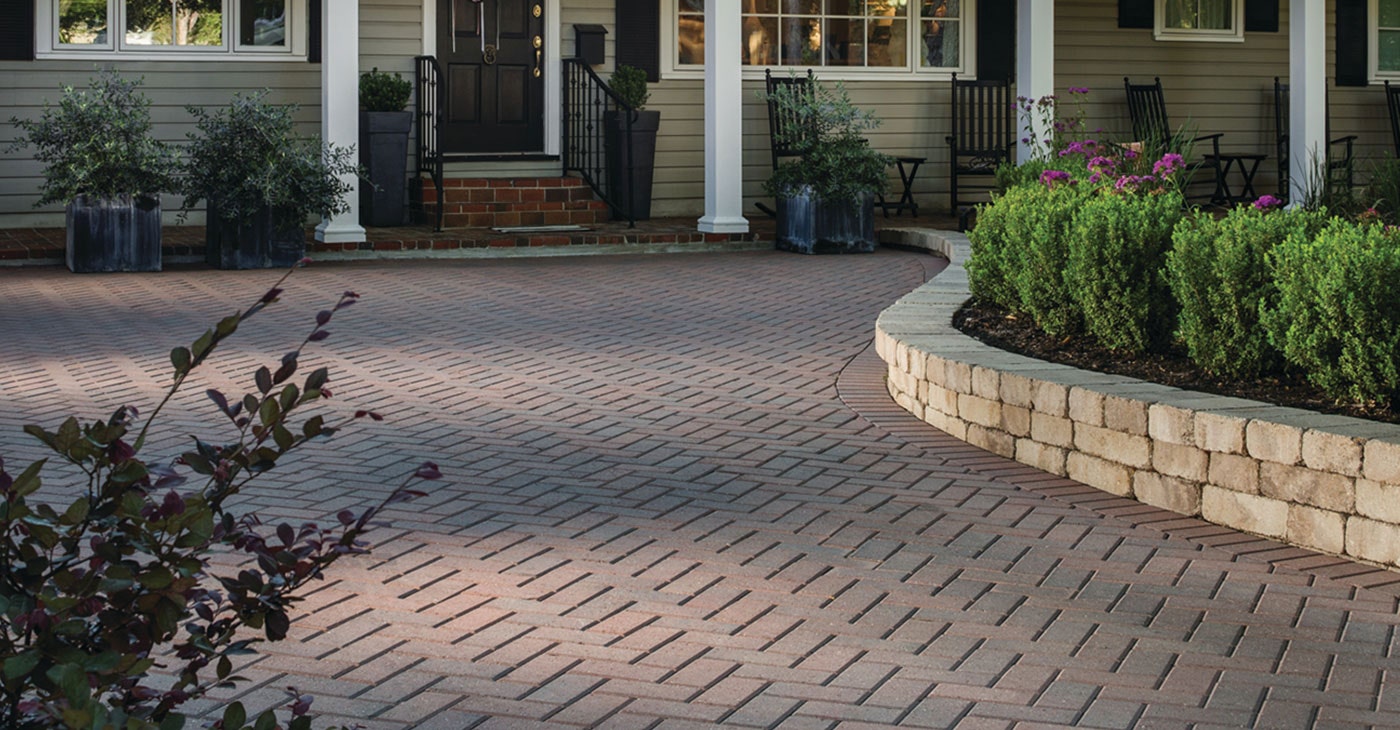 driveway paver retaining wall design in atlanta georgia