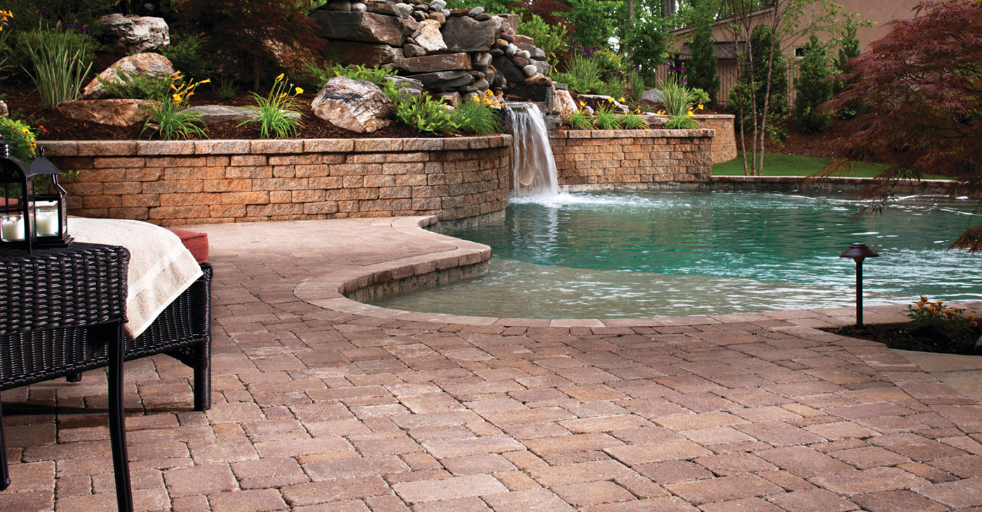 backyard hardscape design in virginia beach virginia