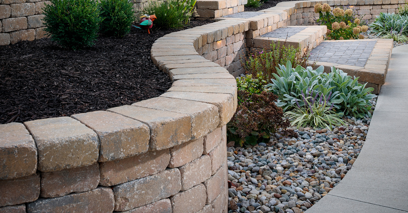 patio hardscape blocks in louisville kentucky