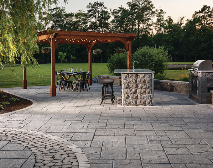 interlocking stone pavers design in nashville tennessee