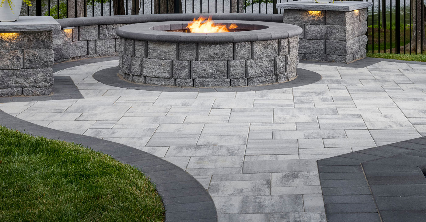 interlocking stone paver hardscapes in richmond virginia