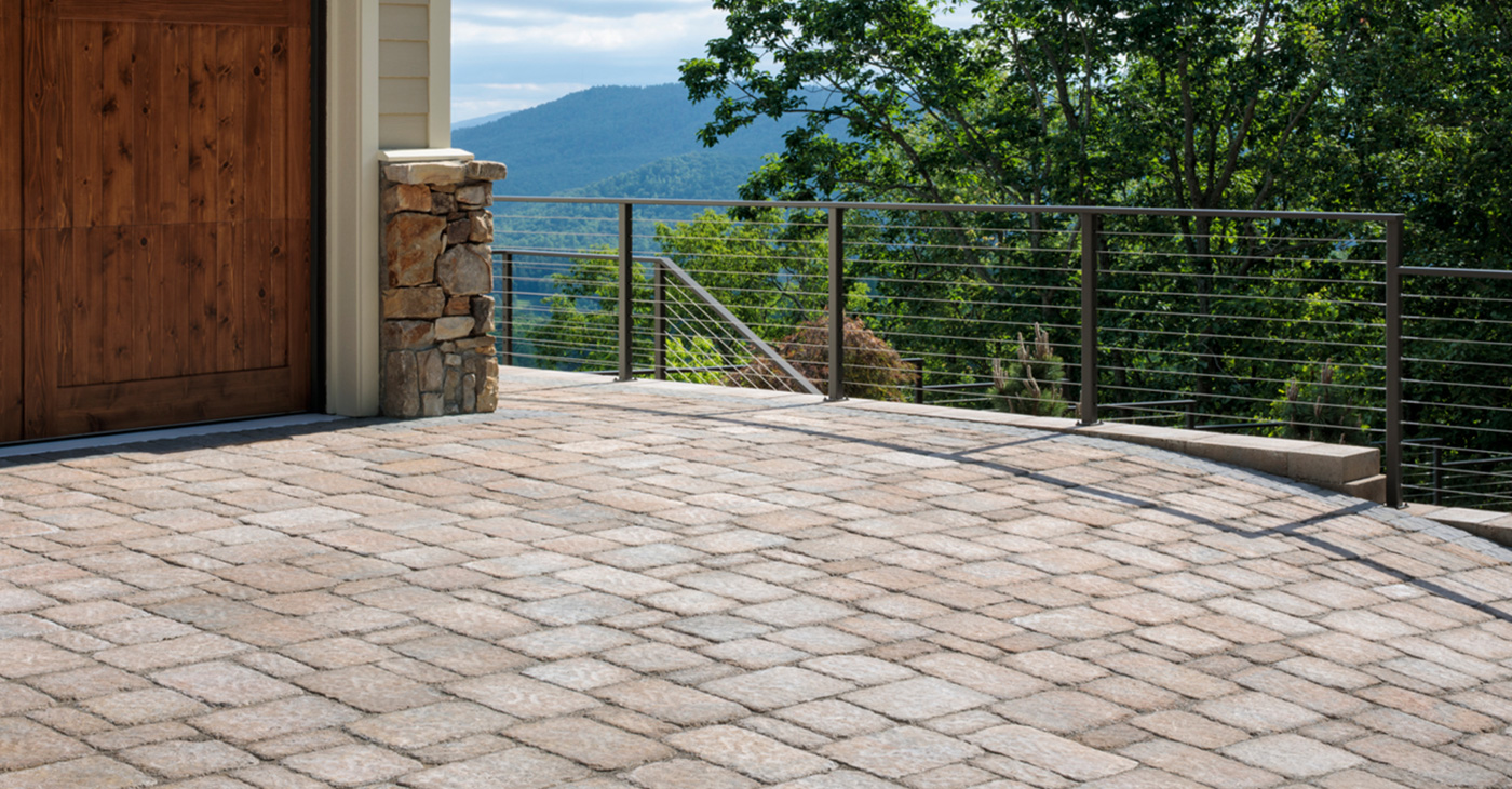 walkway stone pavers in greenville south carolina