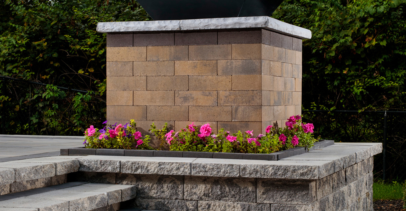 brick retaining wall in cleveland ohio
