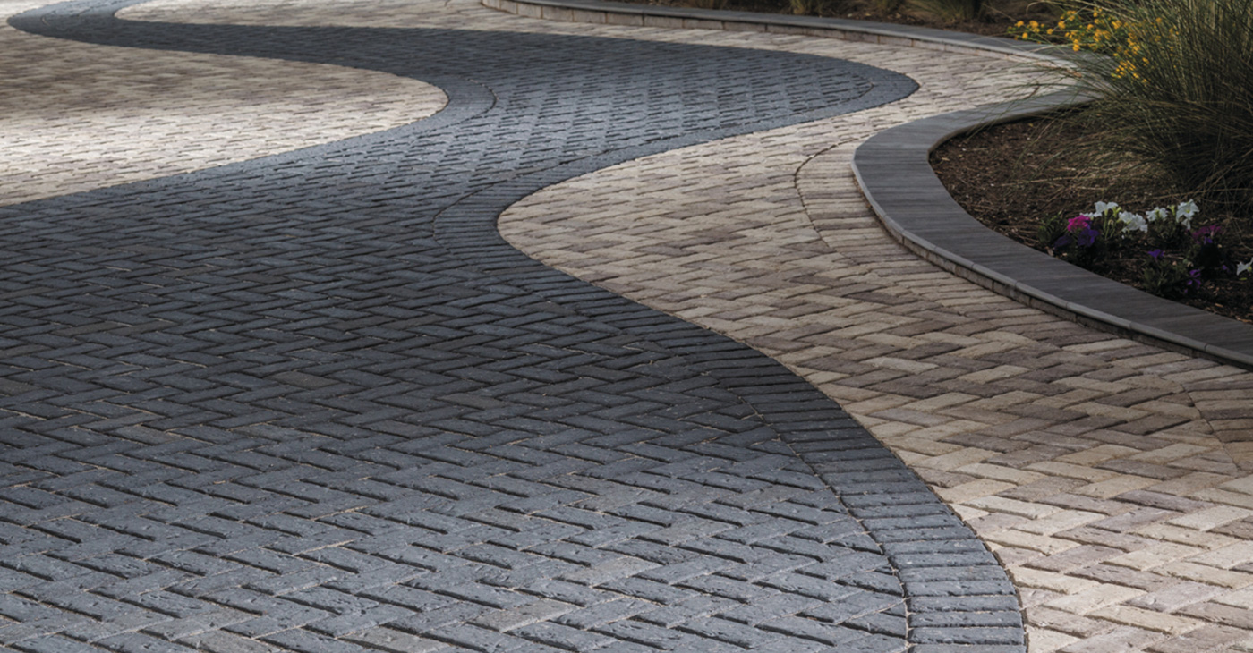 driveway paver stones design in louisville kentucky