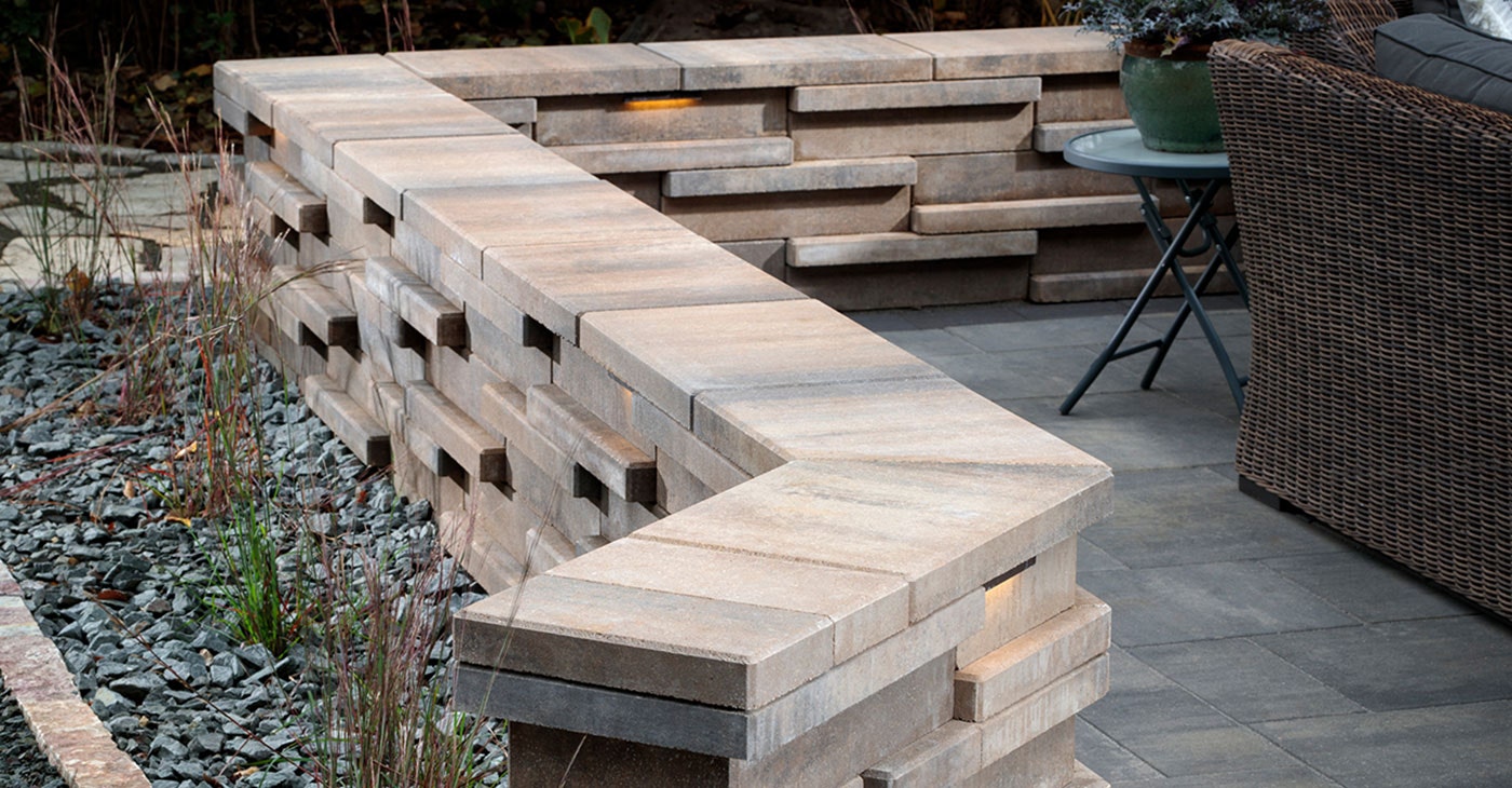 patio concrete retaining walls in st louis missouri