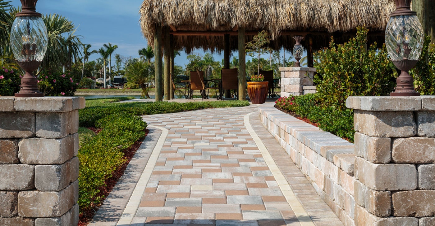 backyard walkway pavers in jacksonville florida