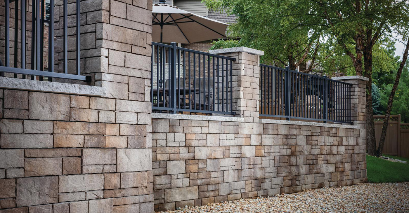 backyard retaining wall blocks in raleigh north carolina