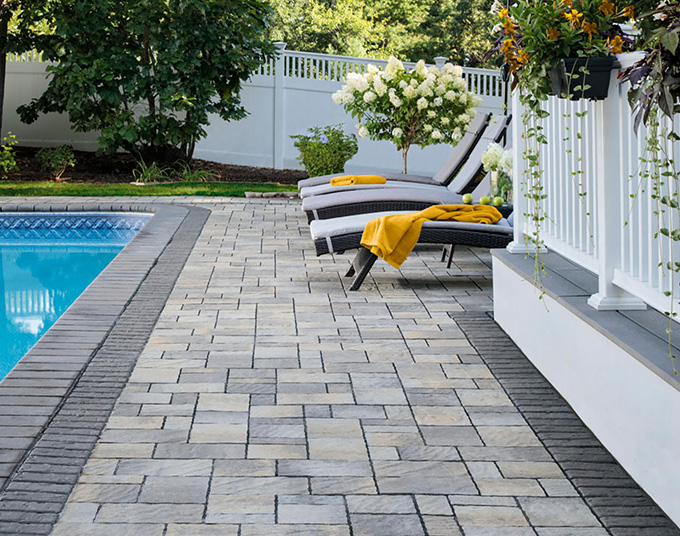 patio concrete paver stones in louisville kentucky