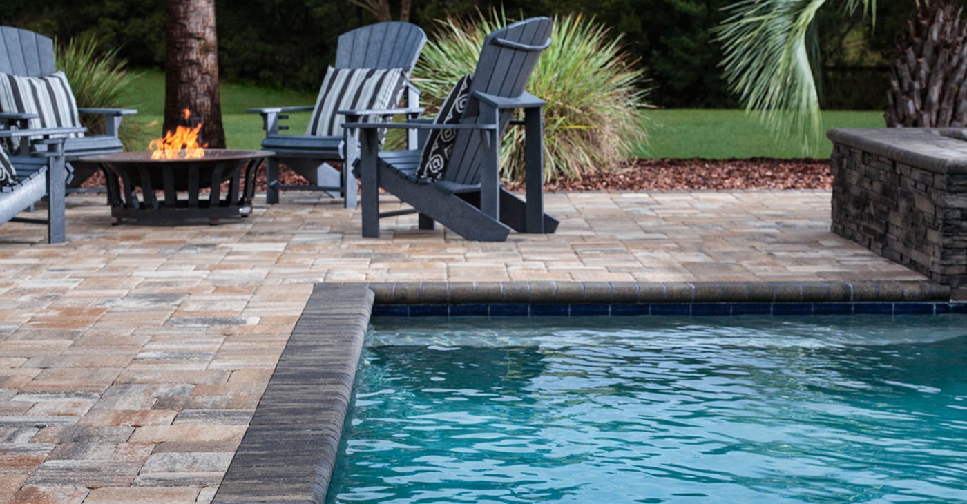 travertine paver installation in miami florida