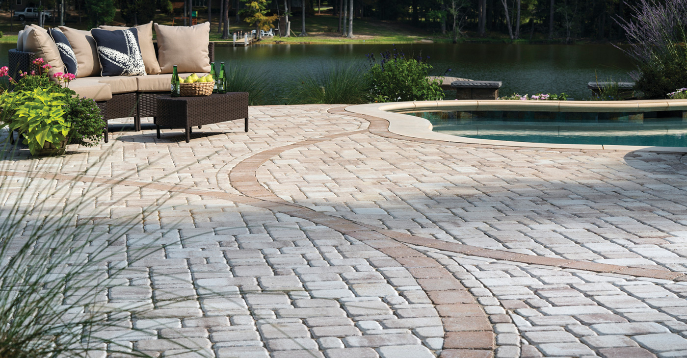 interlocking landscape concrete paves in raleigh north carolina