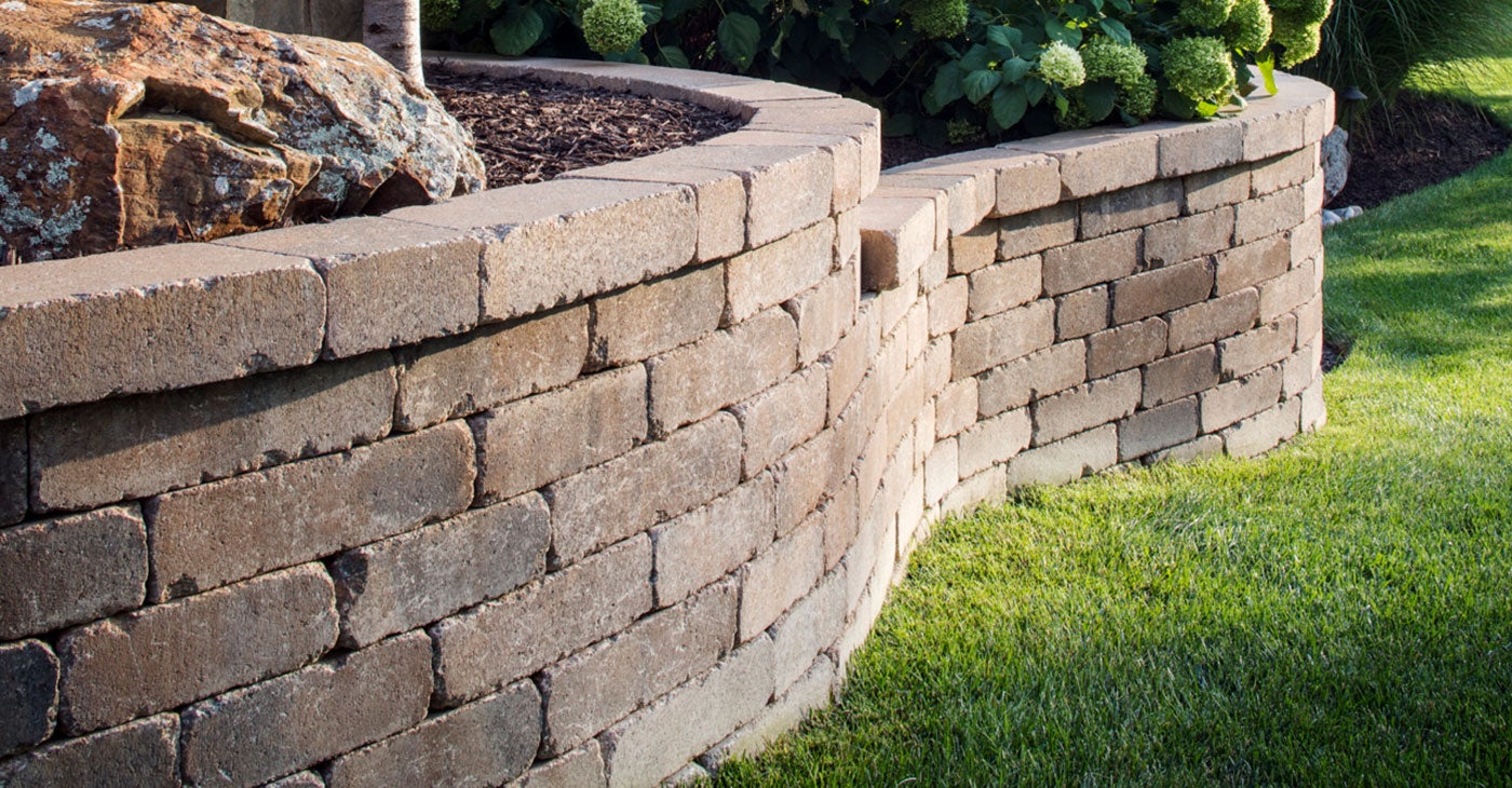 backyard stone hardscape design in richmond virginia