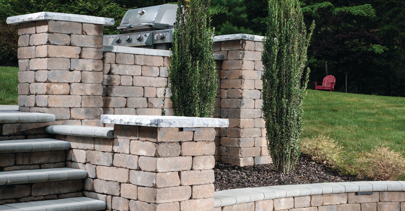 belgard brick retaining walls in charlotte north carolina