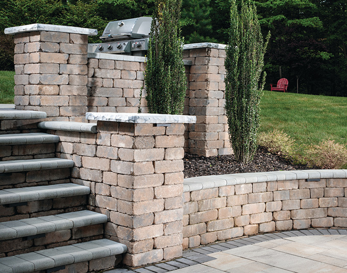 patio brick retaining walls in louisville kentucky