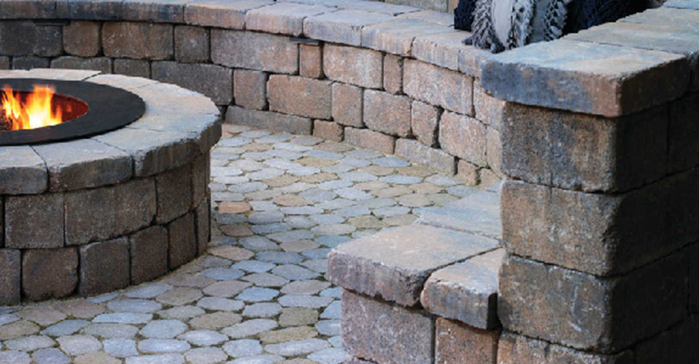 patio retaining wall stones in san francisco california