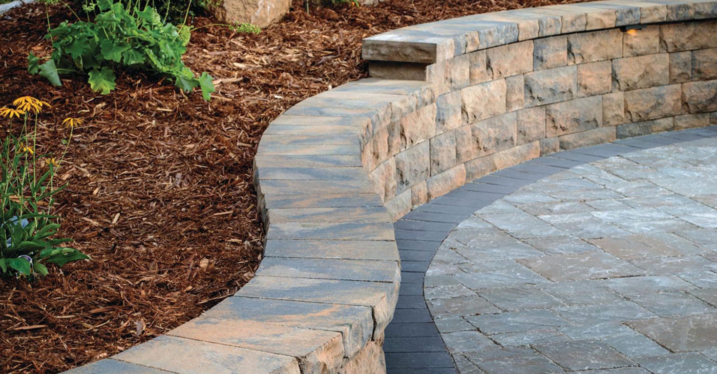 backyard hardscape retaining walls in sarasota florida