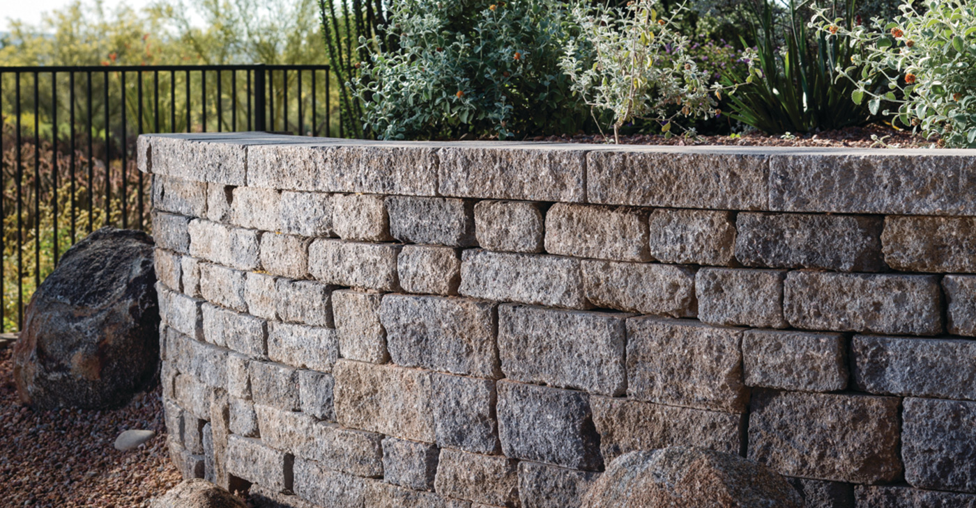 hardscape design stone retaining wall contractors albuquerque new mexico