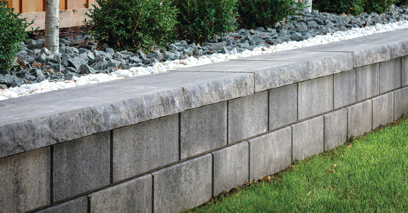 backyard retaining wall in cleveland ohio