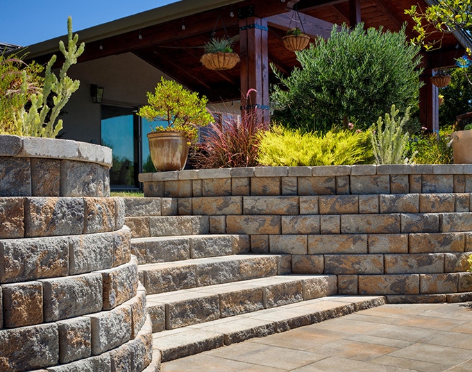 patio hardscape bricks in las vegas nevada