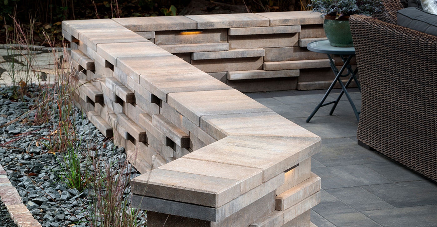 backyard concrete retaining walls in richmond virginia