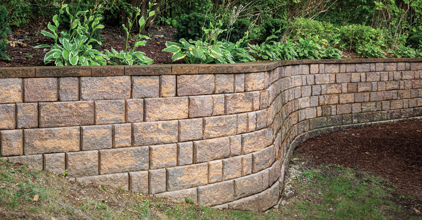 stone retaining wall design contractors cincinnati ohio