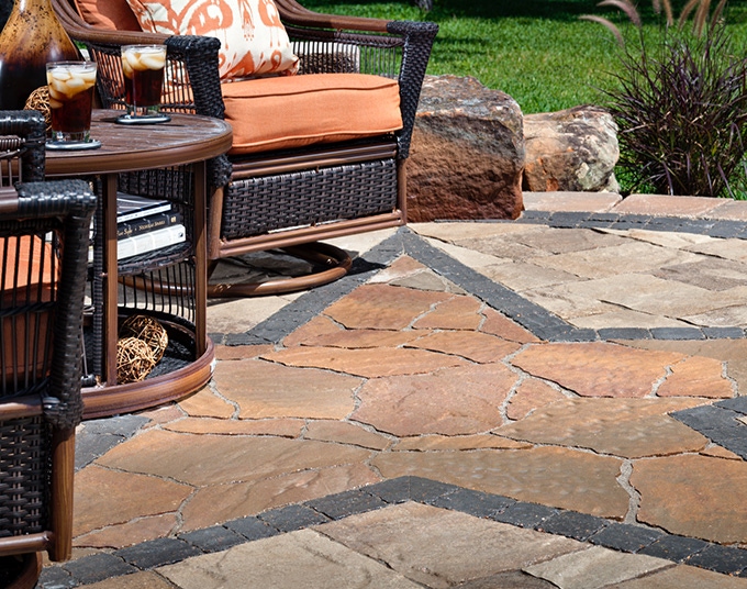 backyard paver design in omaha nebraska