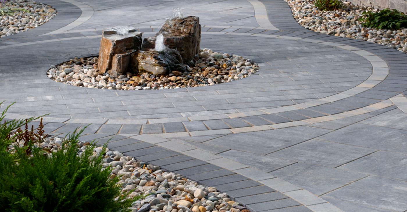 stone paver design in new orleans louisiana