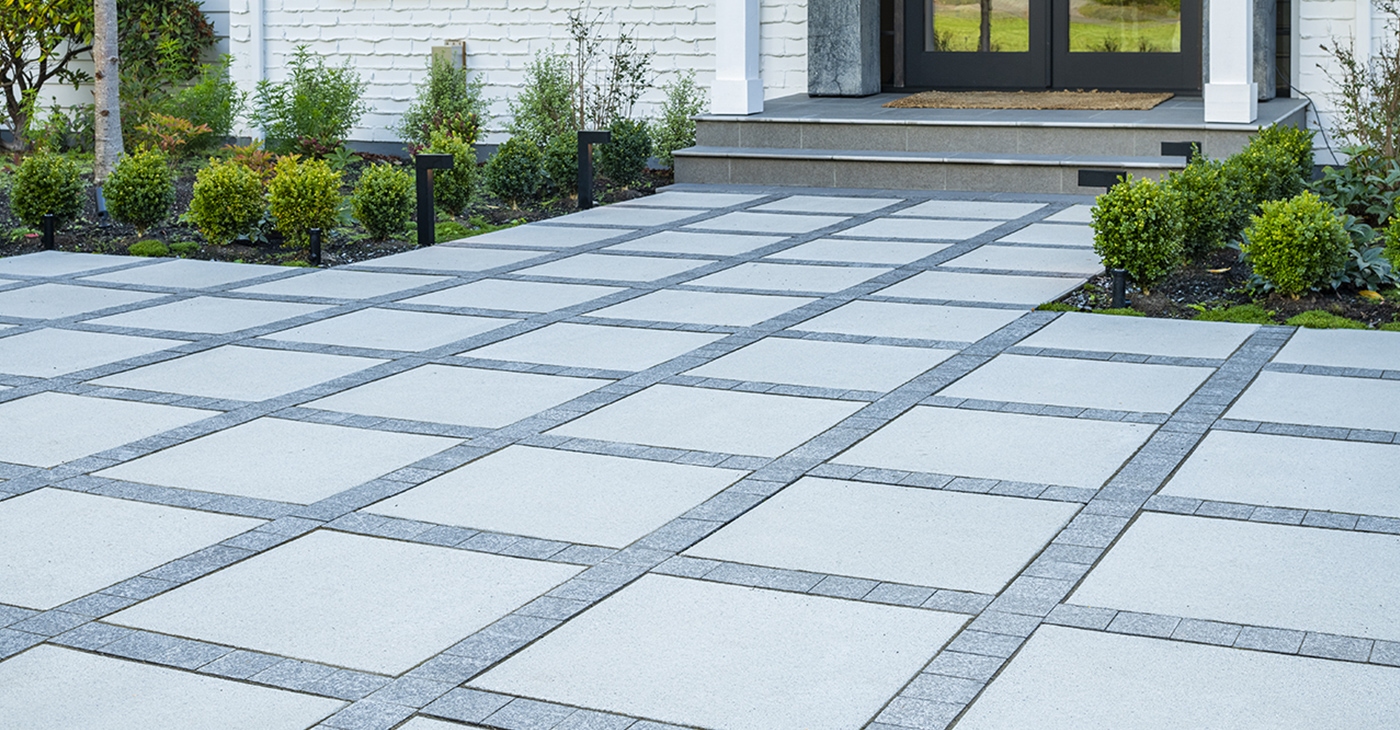cobblestone backyard pavers in victoria british columbia