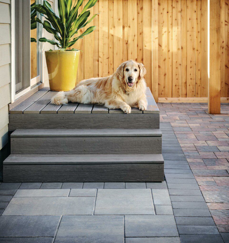 pavers and composite decking