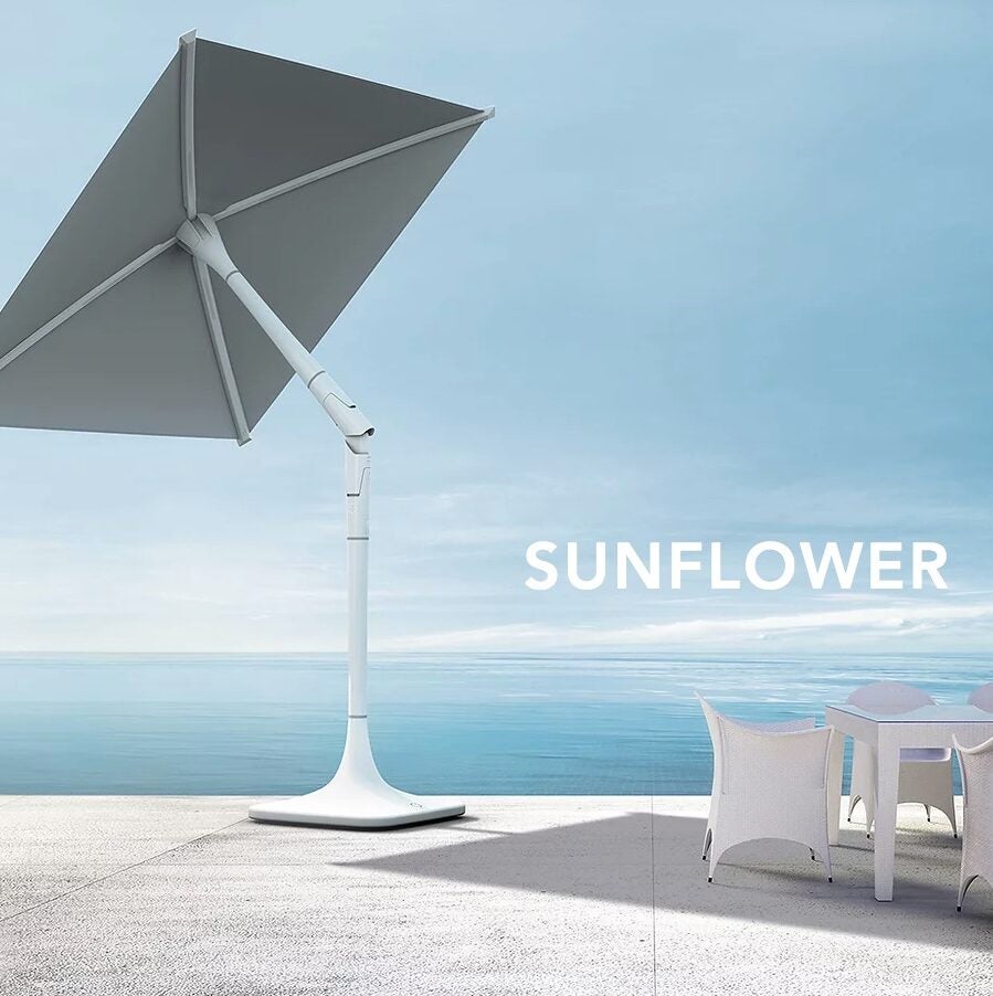 high tech shade umbrellas for backyards