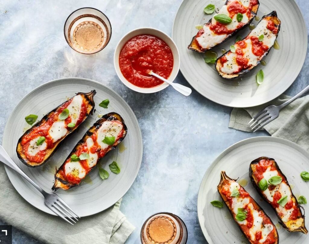 Backyard Patio Grill Eggplant Parmesan