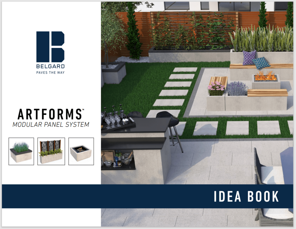 Belgard Artforms Modular Panel System Idea Book