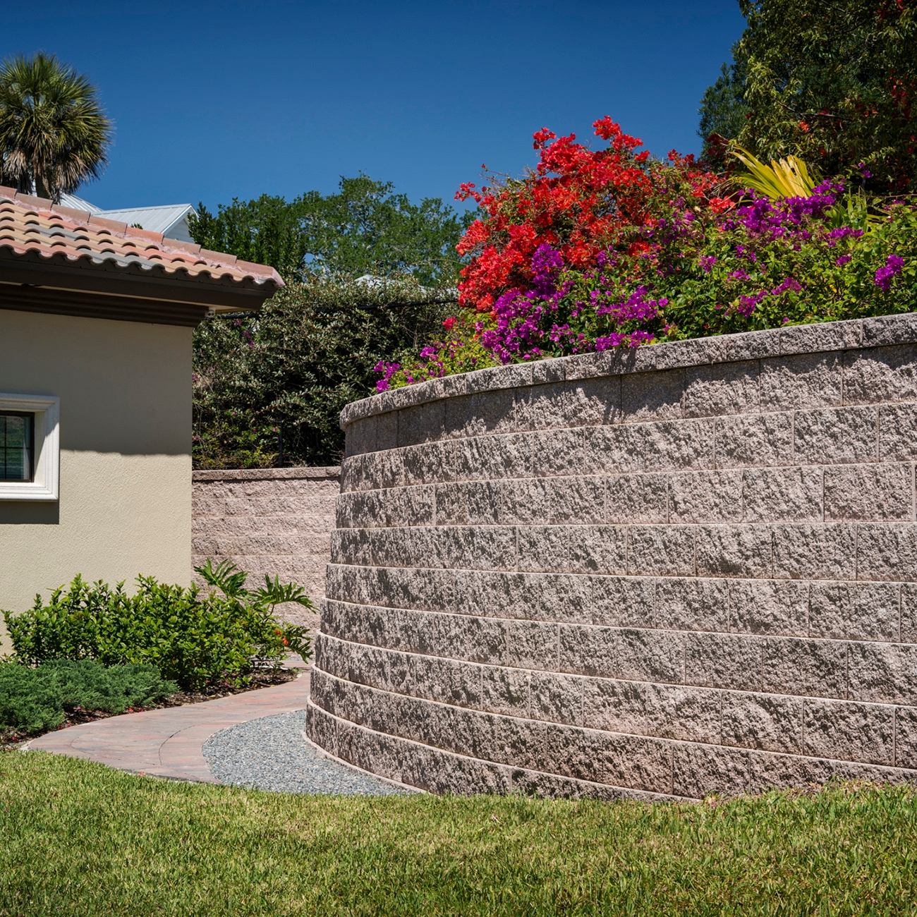 Atlanta Diamond Pro Landscape Retaining Wall Blocks