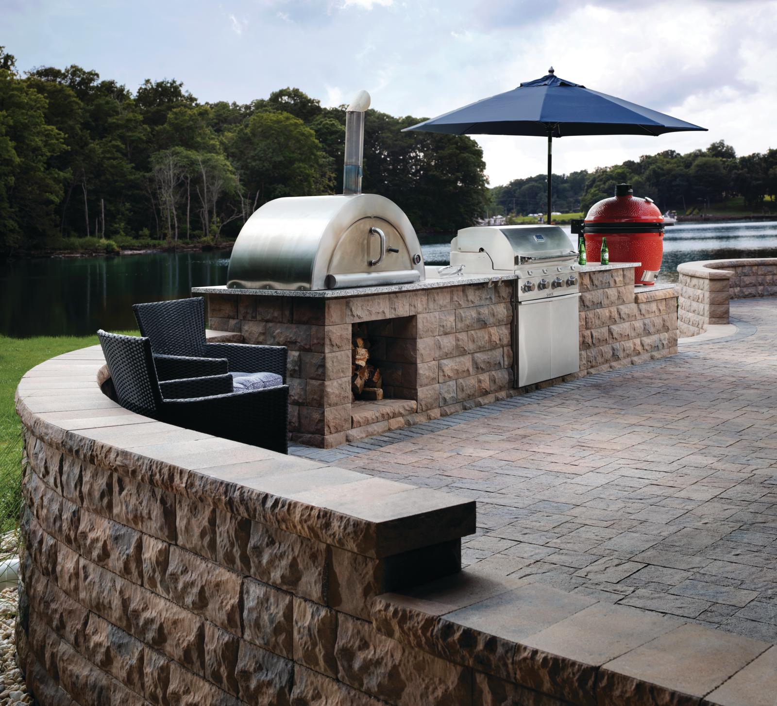 Belair Wall 2.0 Outdoor Kitchen Colorado