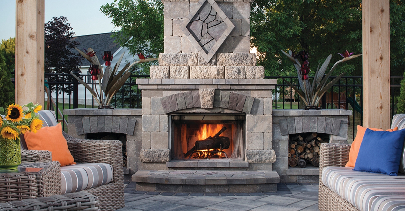 Bristol Series Outdoor Fireplace