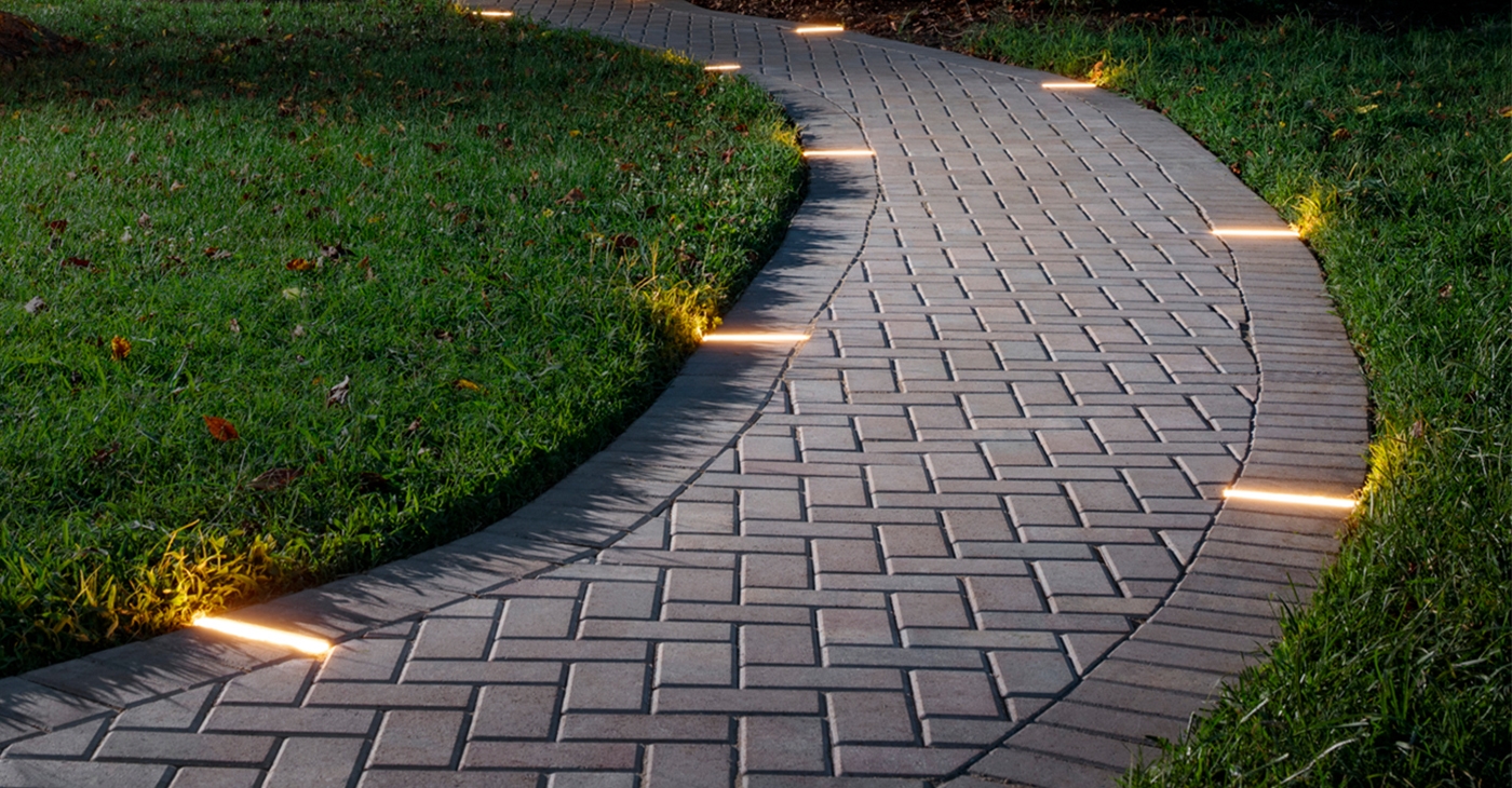 LED Paver Walkway Lighting