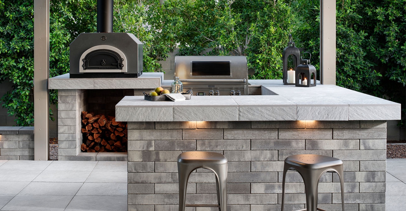 Mellville Wall Outdoor Kitchens Denver CO