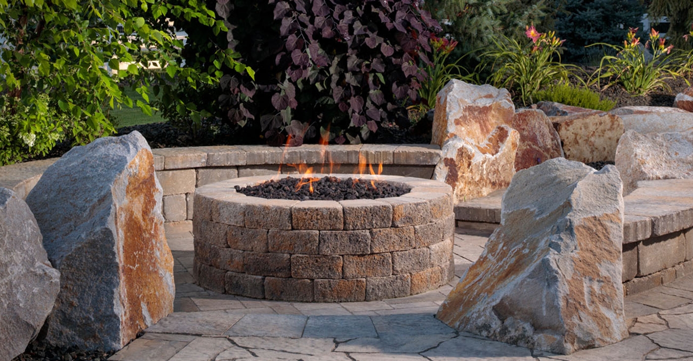 Outdoor Circle Fire Pit Kits Denver
