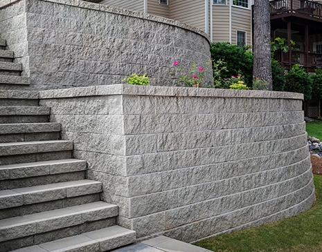 Paver Block Retaining Wall Contractors Charlotte NC