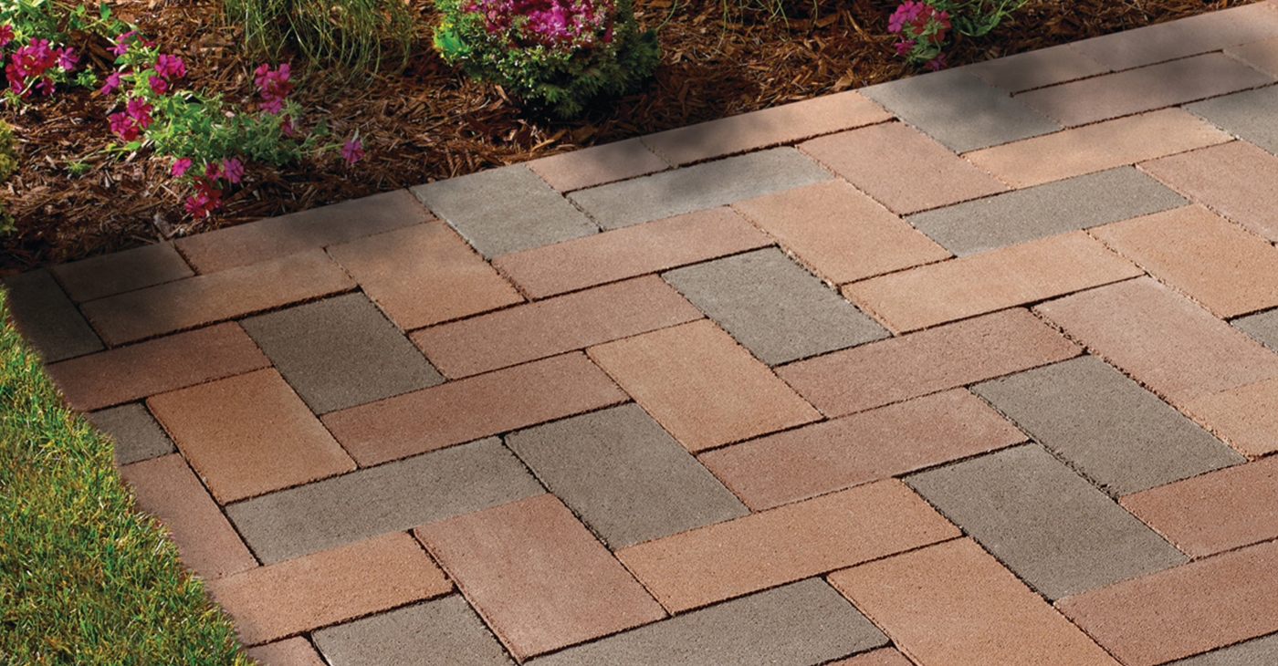 Chicago Brick Pavers & Paving Stones: Brikstone Flat Colonial by Belgard