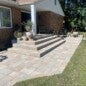 Weston Wall Steps with Origins 12 Pavers in Bella Color