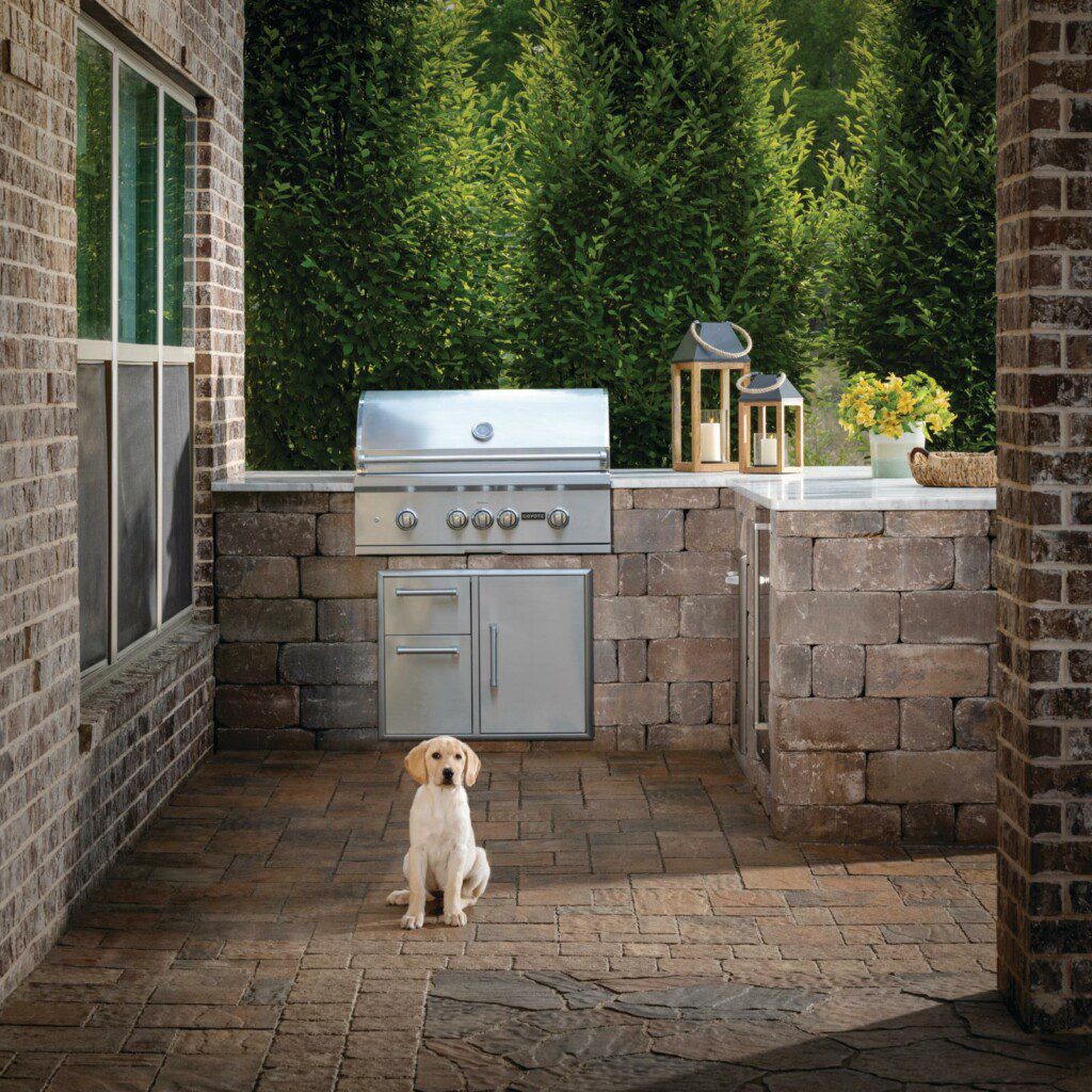 backyard patio flex spaces and outdoor kitchen